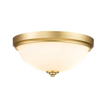 Feiss Malibu FE-MALIBU-F-BATH-BB Plafondlamp 2x60W/E27 IP44