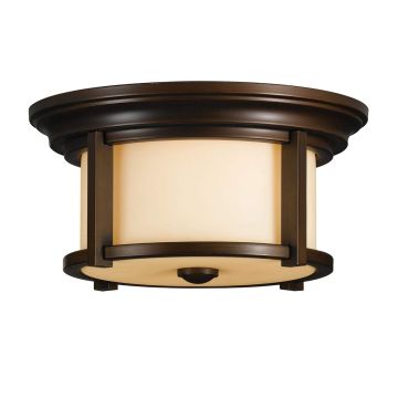 Feiss MERRILL FE-MERRILL-F Plafondlamp 2x60W/E27 IP44