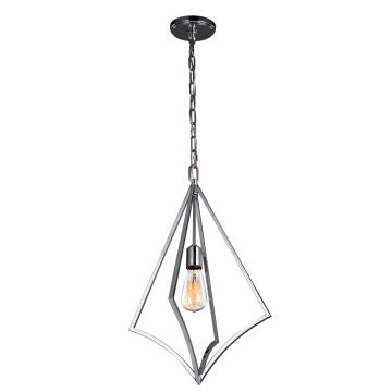 Feiss NICO FE-NICO-P-M-CH Hanglamp 1x60W/E27