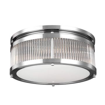 Feiss PAULSON FE-PAULSON-F-M Plafondlamp 2x60W/E27 IP44