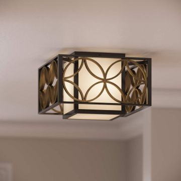 Feiss REMY FE-REMY-F Plafondlamp 2x60W/E27