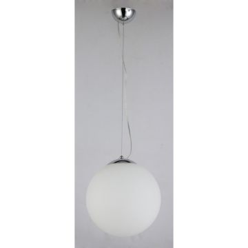 AZzardo WHITE BALL AZ2516 Hanglamp 1x40W/E27