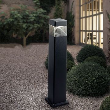 Fumagalli Ester FMG-ESTER-BLK Vloerlamp 1x10W/GX53 6500K-4000K-2700K 1290lm IP55