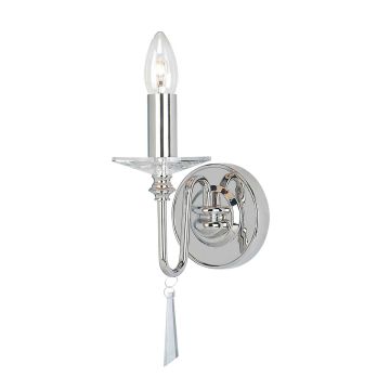 Elstead Lighting FINSBURY PARK FP1-POL-NICKEL Wandlamp 1x60W/E14