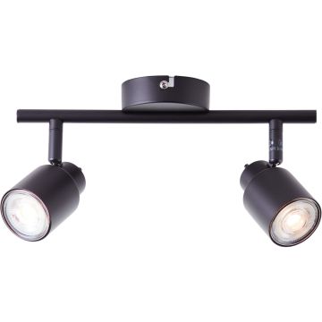 Brilliant Andres G74513/76 Plafondlamp 2x10w/gu10 3000k 345lm IP20