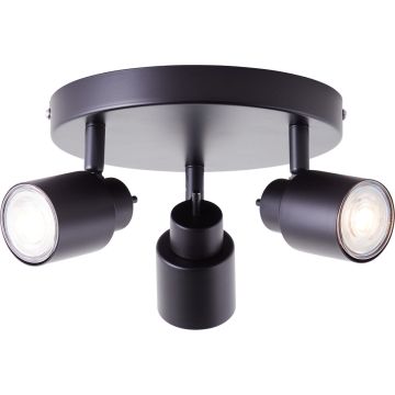 Brilliant Andres G74534/76 Plafondlamp 3x10w/gu10 3000k 345lm IP20