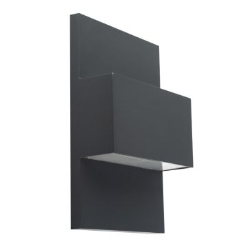 Norlys GENEVE 5108GR Wandlamp 1x8W/LED 4000K 961LM IP54