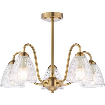 Dar Lighting Glynis GLY5463 Kroonluchter 5x40w/e14