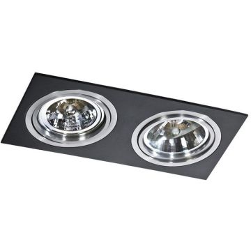 AZzardo SIRO AZ0772 Inbouwspot 2x50W/GU10 ES111