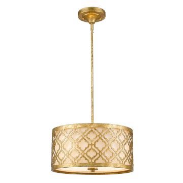 Gilded Nola Arabella GN-ARABELLA-P-M Plafondlamp 2x75W/E27