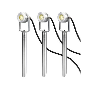 Elstead Lighting SPENNYMOOR GZCC-SPENNYMOOR-3S Tuinspot 6x0,1W/LED IP54