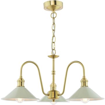 Dar Lighting Hadano HAD0340-06 Kroonluchter 3x40w/E14 ip20