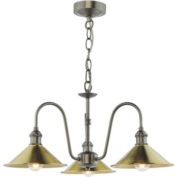 Dar Lighting Hadano HAD0361-01 Kroonluchter 3x40w/E14 ip20