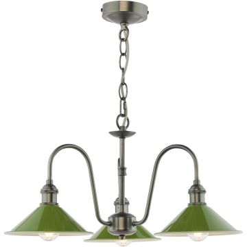 Dar Lighting Hadano HAD0361-07 Kroonluchter 3x40w/E14 ip20