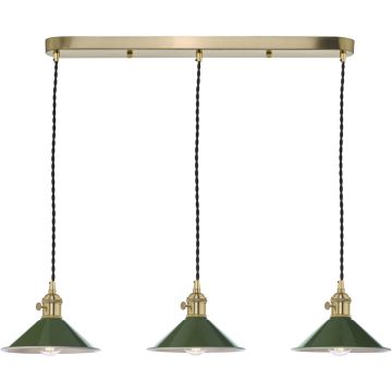 Dar Lighting Hadano HAD3640-07 Hanglamp 3x40w/e14 ip20