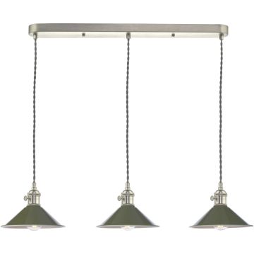 Dar Lighting Hadano HAD3661-07 Hanglamp 3x40w/e14 ip20