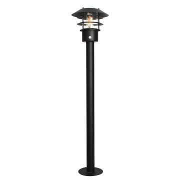 Elstead Lighting Helsingor HELSINGOR-PIR-BOL-BK Vloerlamp 1x60 W/E27 ip44