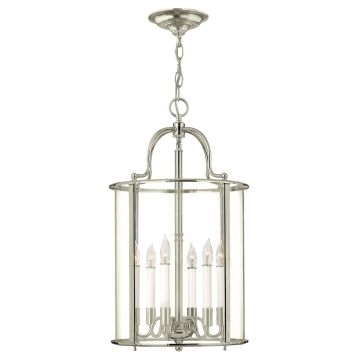 Elstead Lighting GENTRY HK-GENTRY-P-L-PN Hanglamp 6x60W/E14