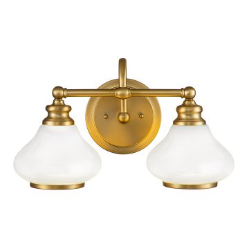 Hinkley Ainsley HK-AINSLEY2-BATH-BB Wandlamp 2x3.5W/G9 IP44