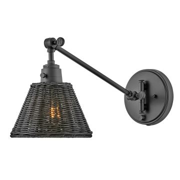 Hinkley Lighting Arti HK-ARTI-1W-BK-BR Wandlamp 1x60W/E27 IP20