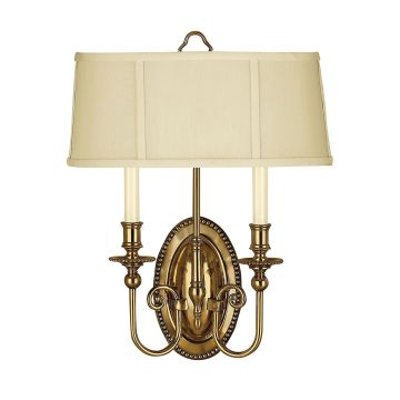 Hinkley Lighting CAMBRIDGE HK-CAMBRIDGE2-B Wandlamp 2x40W/E14