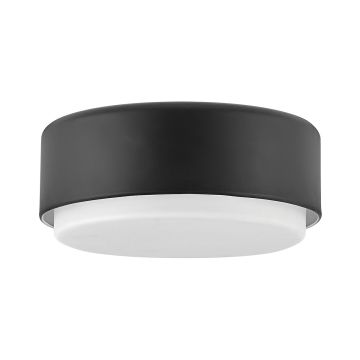 Hinkley Lighting Cedric HK-CEDRIC-F-S-BK Plafondlamp 2x40W/E27 IP20