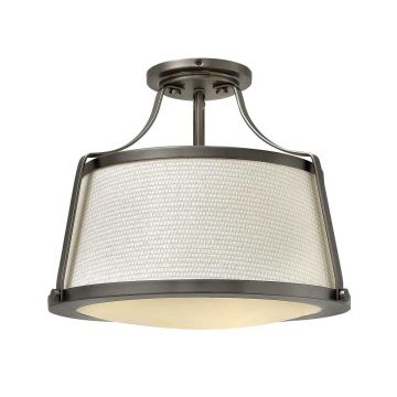 Hinkley Lighting CHARLOTTE HK-CHARLOTTE-SF-AN Plafondlamp 3x75W/E27