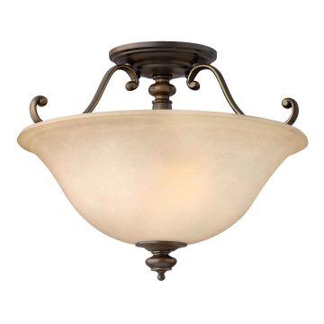 Hinkley Lighting DUNHILL HK-DUNHILL-SF Plafondlamp 2x60W/E27