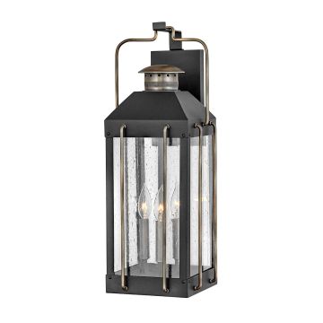 Hinkley Fitzgerald HK-FITZGERALD2-L Wandlamp 3x40W/E14 IP44