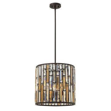 Hinkley Lighting GEMMA HK-GEMMA-P-B-VBZ Hanglamp 3x60W/E14