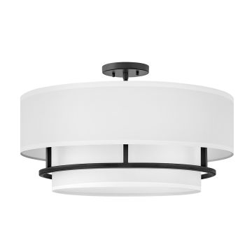 Hinkley Lighting Graham HK-GRAHAM-L-BK Plafondlamp 4x40 W/E14