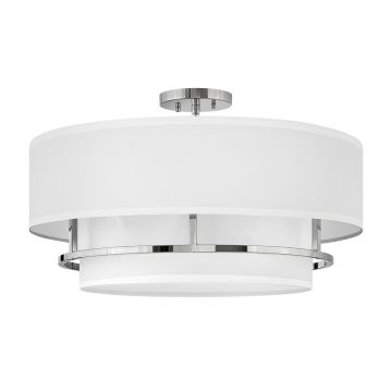 Hinkley Lighting Graham HK-GRAHAM-L-PN Plafondlamp 4x40 W/E14