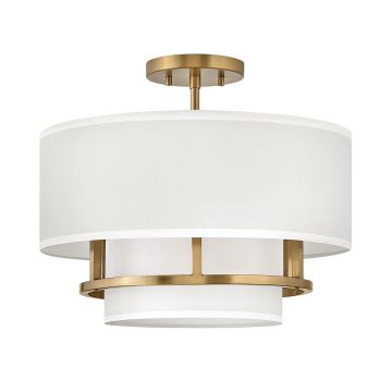 Hinkley Lighting Graham HK-GRAHAM-M-LCB Plafondlamp 3x40 W/E14