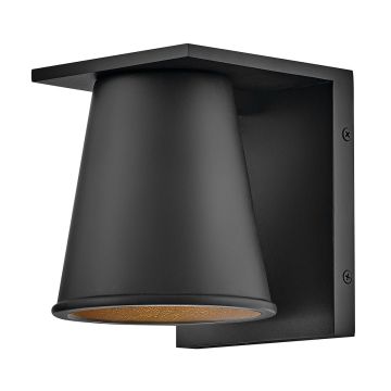 Hinkley Lighting Hans HK-HANS-S-BLK Wandlamp 1x8W/GU10 2700K 560lm IP44