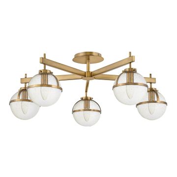 Hinkley Lighting Hollis HK-HOLLIS-5-C-HB Plafondlamp 5x40 W/E14 ip44