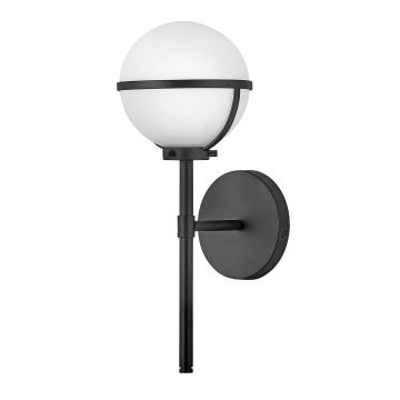 Hinkley Hollis HK-HOLLIS1-O-BK-BATH Wandlamp 1x60W/E14 IP44