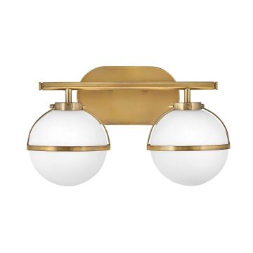 Hinkley Hollis HK-HOLLIS2-O-HB-BATH Wandlamp 2x60W/E14 IP44