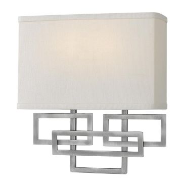 Hinkley Lighting LANZA HK-LANZA2-AN Wandlamp 2x60W/E14