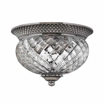 Hinkley Lighting PLANTATION HK-PLANT-F-S-PL Plafondlamp 2x60W/E27