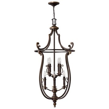 Hinkley Lighting PLYMOUTH HK-PLYMOUTH8-P Kroonluchter 8x60W/E14