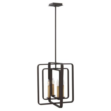 Hinkley Lighting QUENTIN HK-QUENTIN-4P-B Hanglamp 4x60W/E14