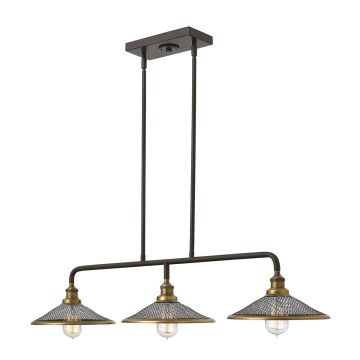 Hinkley Lighting RIGBY HK-RIGBY-ISLE-KZ Hanglamp 3x60W/E27