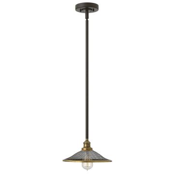 Hinkley Lighting RIGBY HK-RIGBY-P-KZ Hanglamp 1x60W/E27