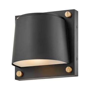 Hinkley Lighting Scout HK-SCOUT-BK Wandlamp 1x8W/GU10 3000K 560lm IP44