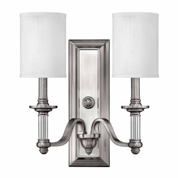 Hinkley Lighting SUSSEX HK-SUSSEX2 Wandlamp 2x60W/E14
