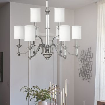 Hinkley Lighting SUSSEX HK-SUSSEX9 Kroonluchter 9x60W/E14