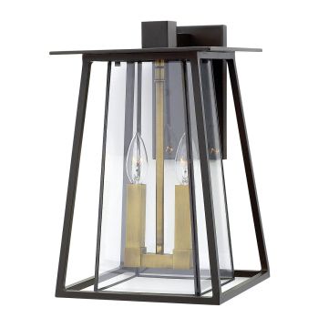 Hinkley Lighting WALKER HK-WALKER2-L Wandlamp 2x60W/E14 IP44