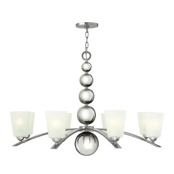 Hinkley Lighting ZELDA HK-ZELDA8-PN Kroonluchter 8x60W/E27