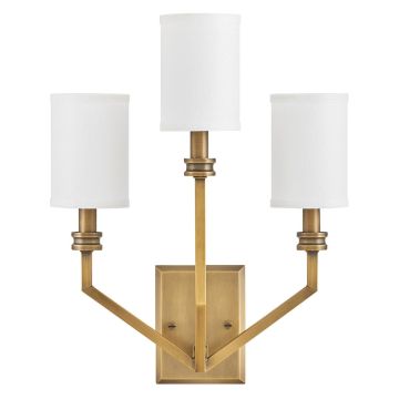Hinkley Lighting Moore HK-MOORE-WB3-HB Wandlamp 3x40W/E14 IP20