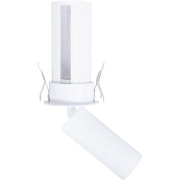 Maxlight HALO H0128 Inbouwspot 1x6w/led 3000k 500lm ip20